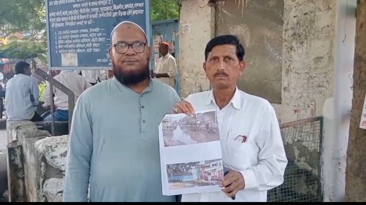 वार्ड 29 में सफाई व्यवस्था बदहाल, जलभराव से लोग परेशान