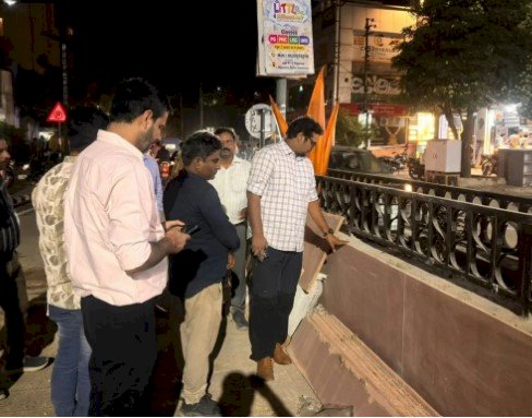 सीएम ग्रिड के निर्माण में खामियां, नगर आयुक्त नाराज